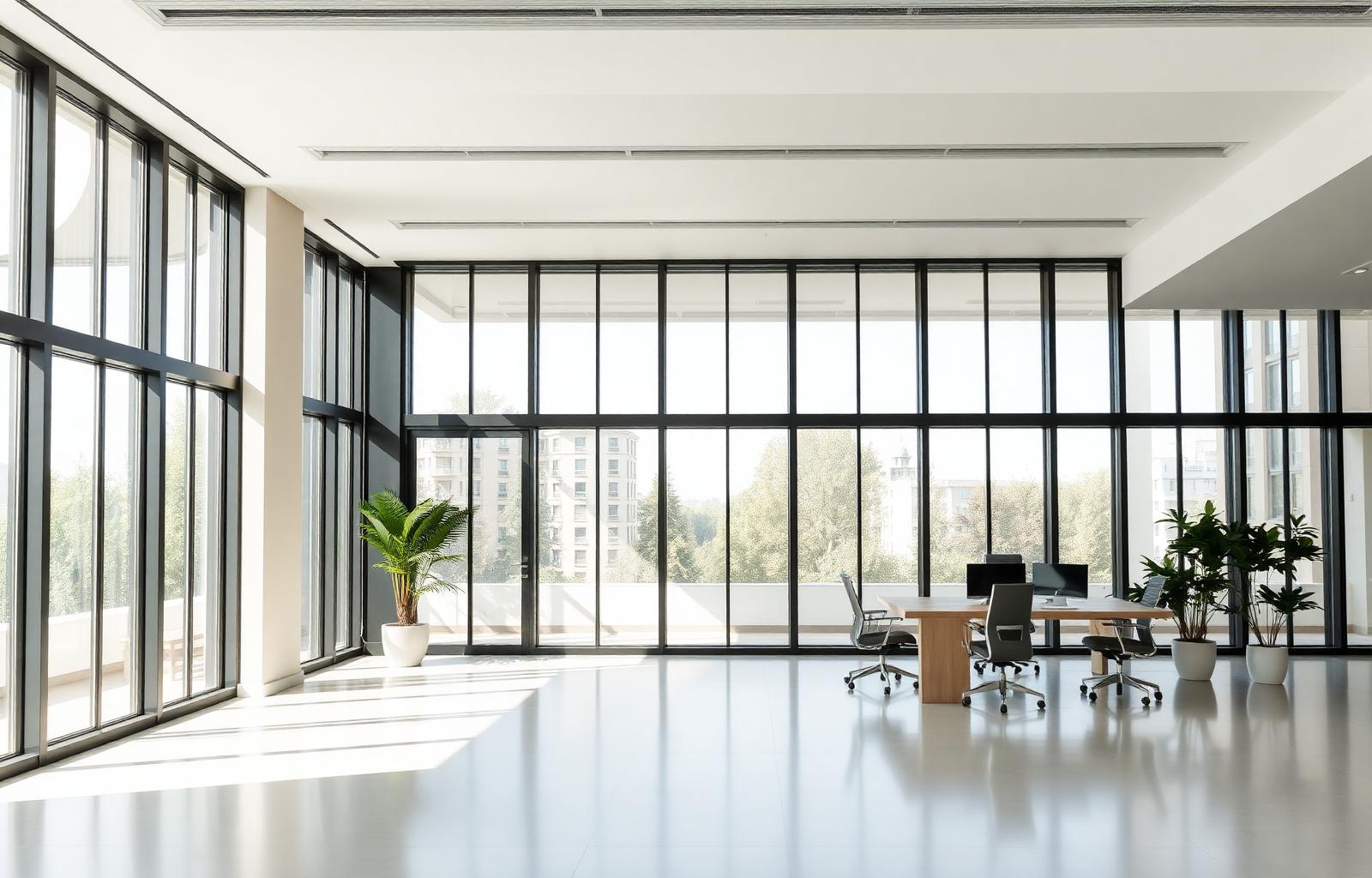 Bureaux modernes et lumineux